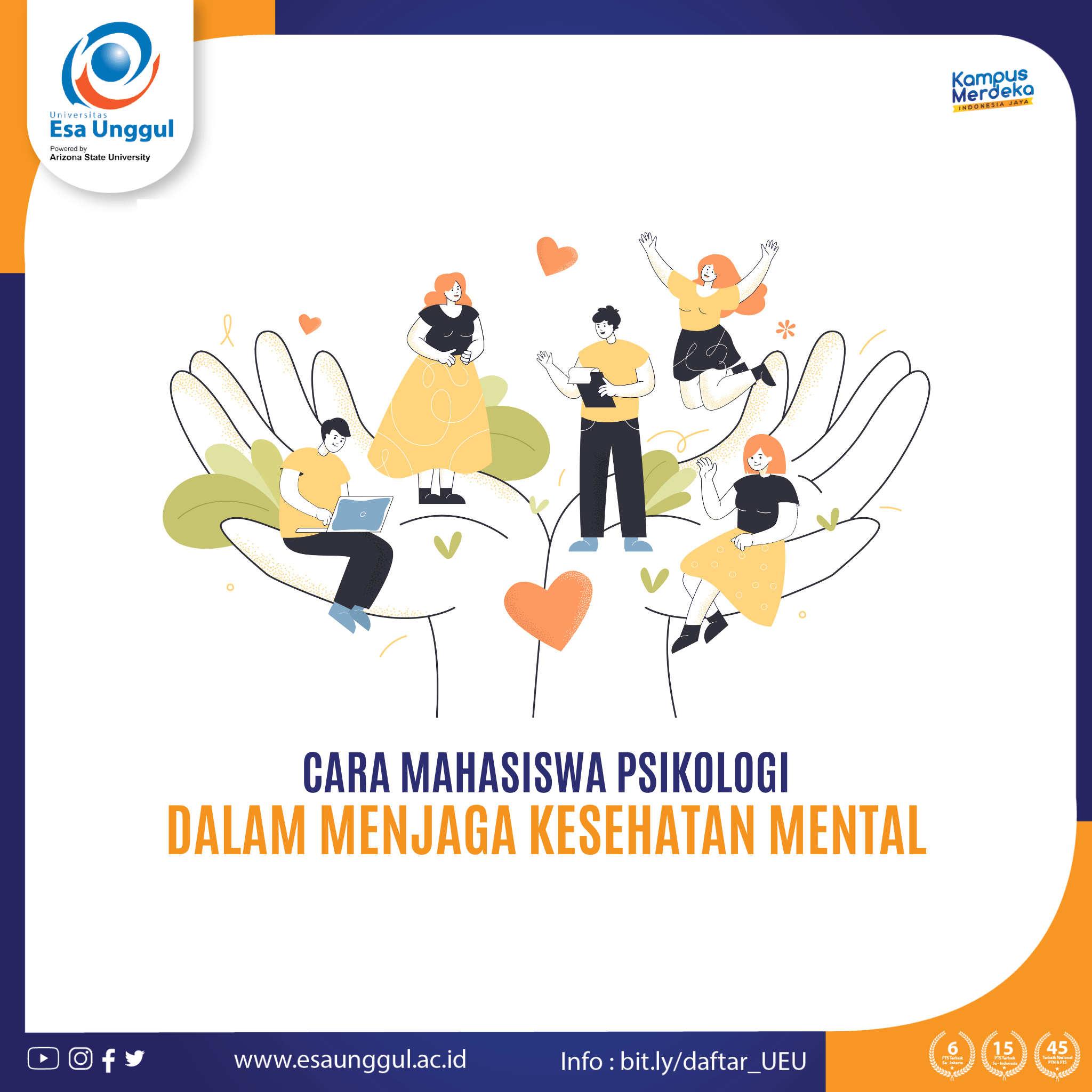 Cara Mahasiswa Psikologi Dalam Menjaga Kesehatan Mentalnya Psikologi